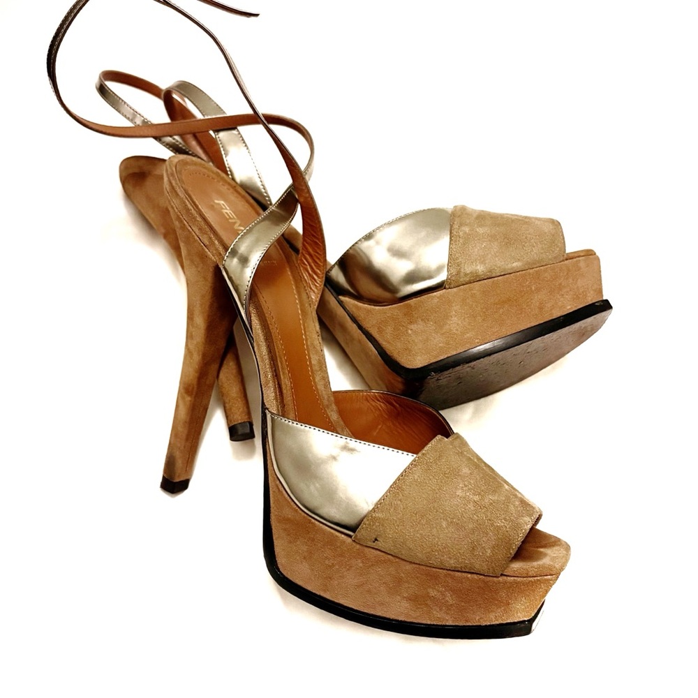 FENDI Y2K Platform Shoes Size EU 41 - Picture 2 of 7